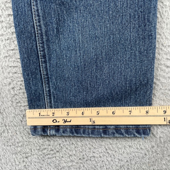 Wrangler Jeans Mens 34x32 Blue Cowboy Cut Premium Performance A103 Denim Pants - Picture 7 of 9